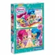 Puzzle Clementoni Nickelodeon Shimmer and Shine, 2 in 1 (20+20 piese) foto