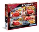 Puzzle Clementoni Disney Cars 3, 4 in 1 (20+20+60+60 piese) foto