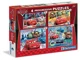 Puzzle Clementoni Disney Cars 2, 4 in 1 (20+60+100+180 piese) foto