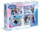 Puzzle Clementoni Disney Frozen, 4 in 1 (20+60+100+180 piese) foto