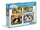 Пазл Clementoni Мультфильмы DreamWorks, 4 в 1 (20+60+100+180 эл.) foto