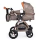 Carucior transformabil 2 in 1 Cangaroo Luxor Beige foto