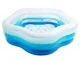 Piscina cu fund gonflabil pentru copii Intex, 185x180x53 foto