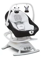 Leagan si balansoar rotativ 2 in 1 Joie Sansa Dots cu conectare la priza
