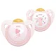 Пустышка NUK Baby Rose из латекса (0-6 мес.) foto