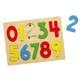 Puzzle din lemn Viga Toys Cifre, 10 piese foto