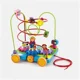 Деревянная игрушка Viga Toys Pull along Wire Beads foto