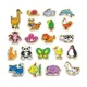 Деревянные магниты Viga Toys Animals, 20 шт. foto