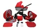 Коляска 3 в 1 Mikrus Avinion Red foto