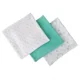 Set 3 paturici de muselina Summer Infant SwaddleMe Triunghi/Stelute foto