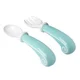 Set lingurita si furculita Badabulle Blue