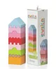 Set de constructie din lemn educativ Cubika LD-4 Turn, 8 piese foto