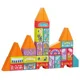 Set de constructie din lemn educativ Cubika LKM-6 Oraselul Fabulos foto