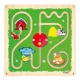Jucarie din lemn Viga Toys Wall Toy Track & Trace foto