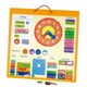 Деревянная игрушка Viga Toys Magnetic Calendar foto