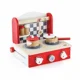 Mini Aragaz din lemn Viga Toys Table Top Foldable Cooker foto