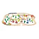 Set de joc din lemn Viga Toys Train Set, 90 piese foto