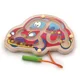 Set de joc din lemn Viga Toys Magnetic Bead Trace Car