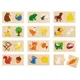 Деревянный игровой набор Viga Toys Animal Feeding Puzzle Set foto