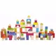 Set de constructie din lemn educativ Viga Toys, 100 piese foto