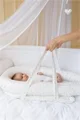 Babynest Specialbaby Alb cu gri foto