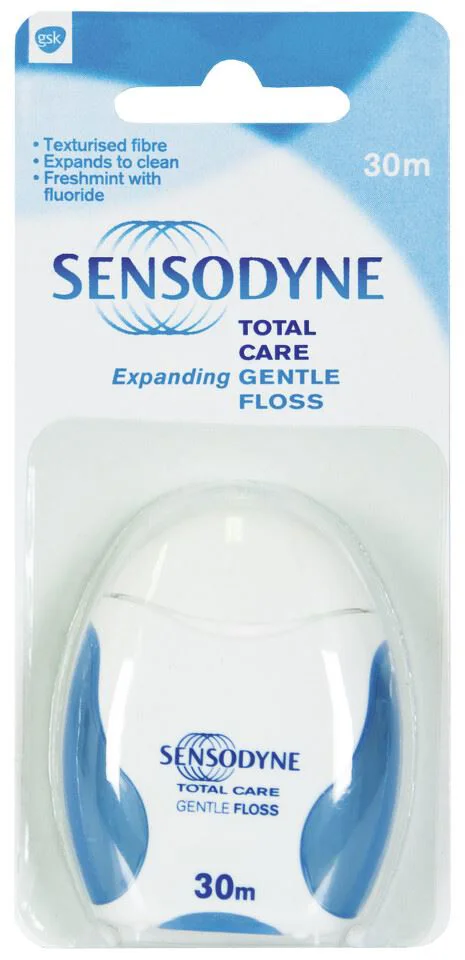 Зубная нить Sensodyne Total Care Gentle Floss, 30 м foto