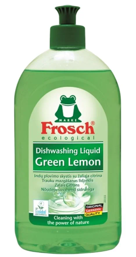 image for Gel pentru spalarea vaselor Frosch Green Lemon, 500 ml foto