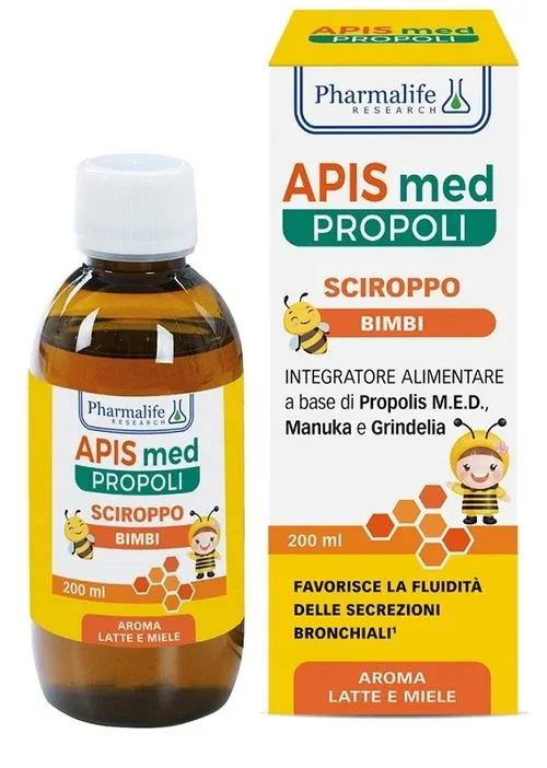 Сироп для детей Apis Med Propolis Pharmalife (12 мес.+), 200 мл