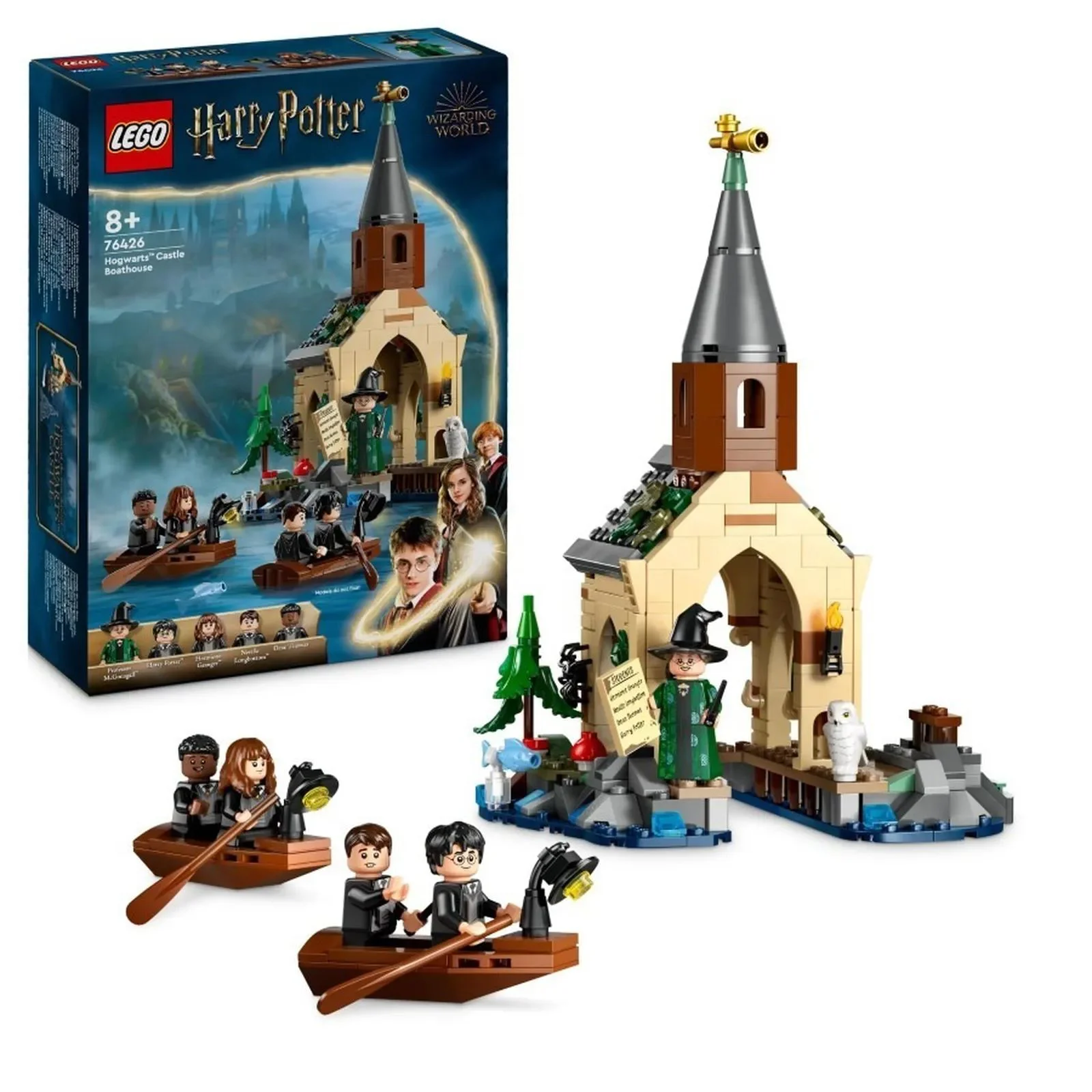 Строительный набор LEGO Harry Potter Причал для лодок у замка Хогвартс, 350 эл. foto