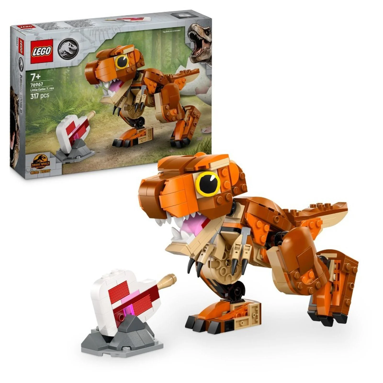 Set de constructie LEGO Jurassic World Little Eatie: T. Rex, 317 el. foto
