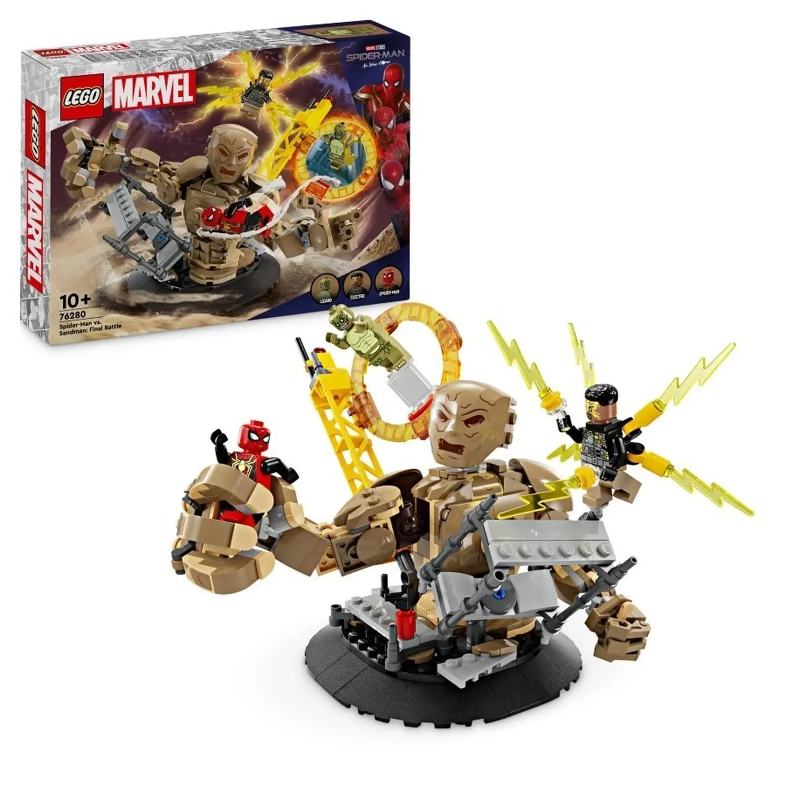 image for Set de constructie LEGO Marvel Spider-Man vs. Sandman: Batalia finala, 347 el. foto