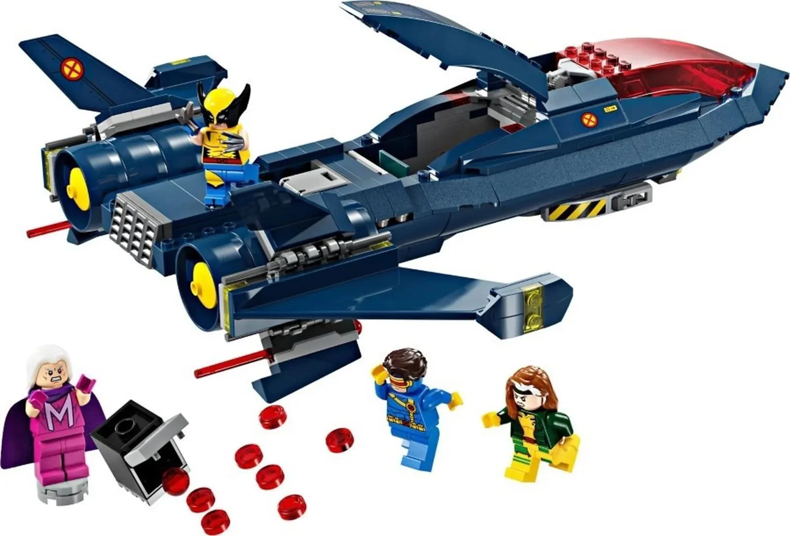 image for Set de constructie LEGO Marvel Avionul X-jet al X-MEN, 359 el. foto