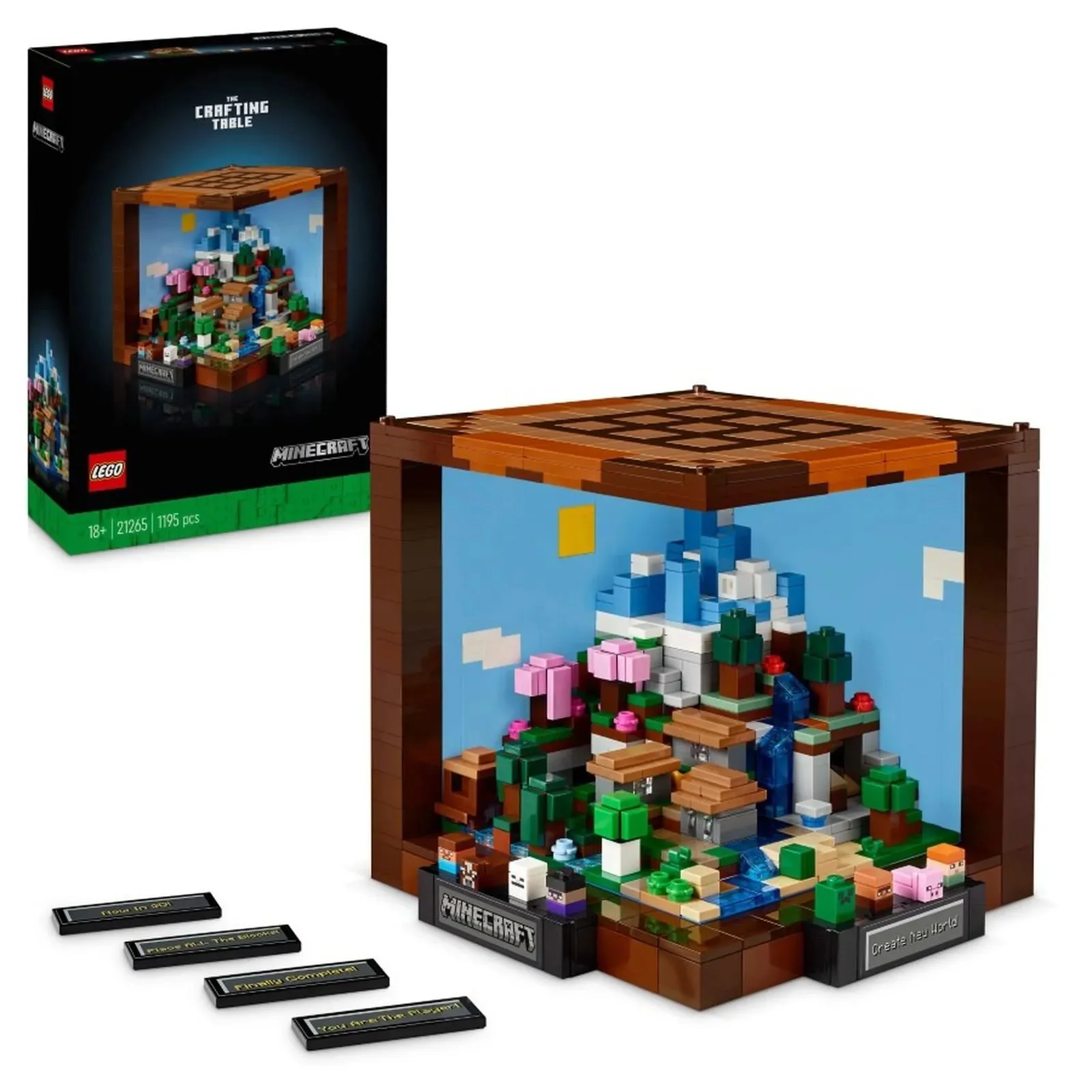 Строительный набор LEGO Minecraft Верстак, 1195 эл.