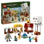 Строительный набор LEGO Minecraft Атака шара-гаста на деревню, 555 эл.