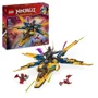 Set de constructie LEGO Ninjago Superavionul cu reactie al lui Ras si Arin, 510 el. foto