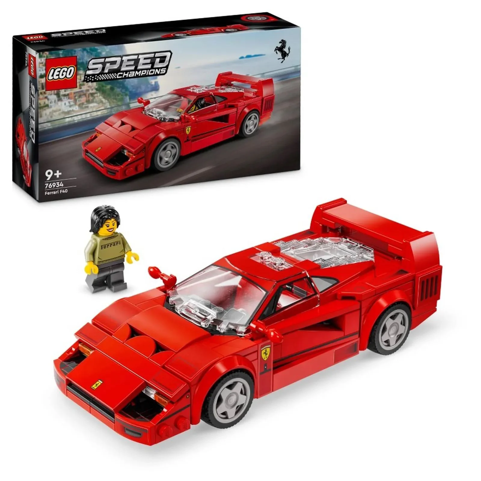 image for Конструктор LEGO Speed Champions Суперкар Ferrari F40, 318 эл. foto