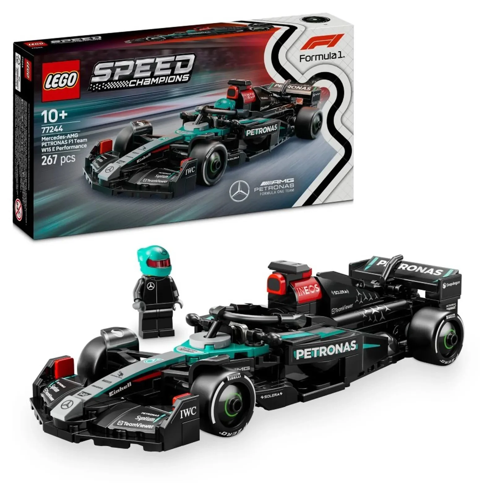 image for Конструктор LEGO Speed Champions Гоночный болид Mercedes-AMG F1 W15, 267 эл. foto