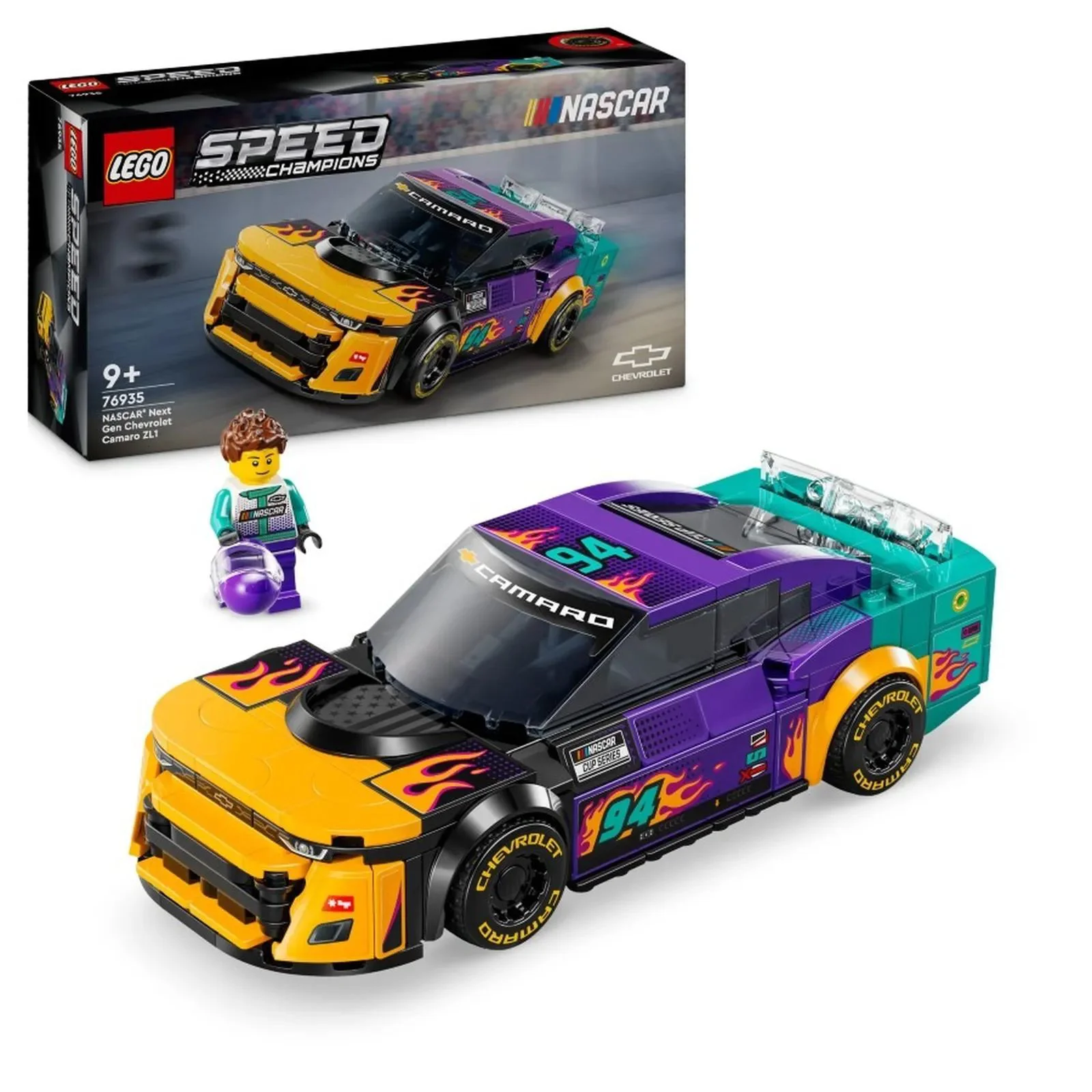 image for Конструктор LEGO Speed Champions NASCAR Next Gen Chevrolet Camaro ZL1, 328 эл. foto