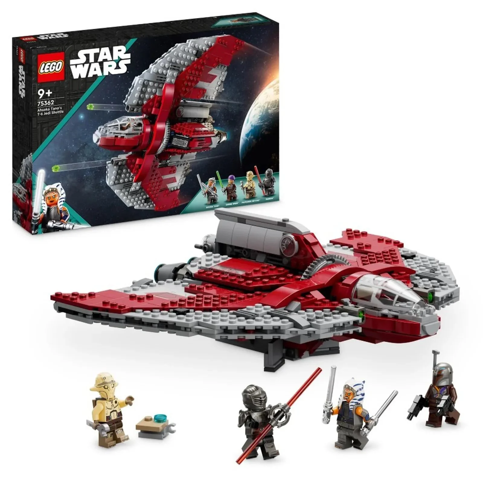 image for Конструктор LEGO Star Wars Истребитель-шаатл джедаев T-6 Асоки Тано, 601 эл. foto