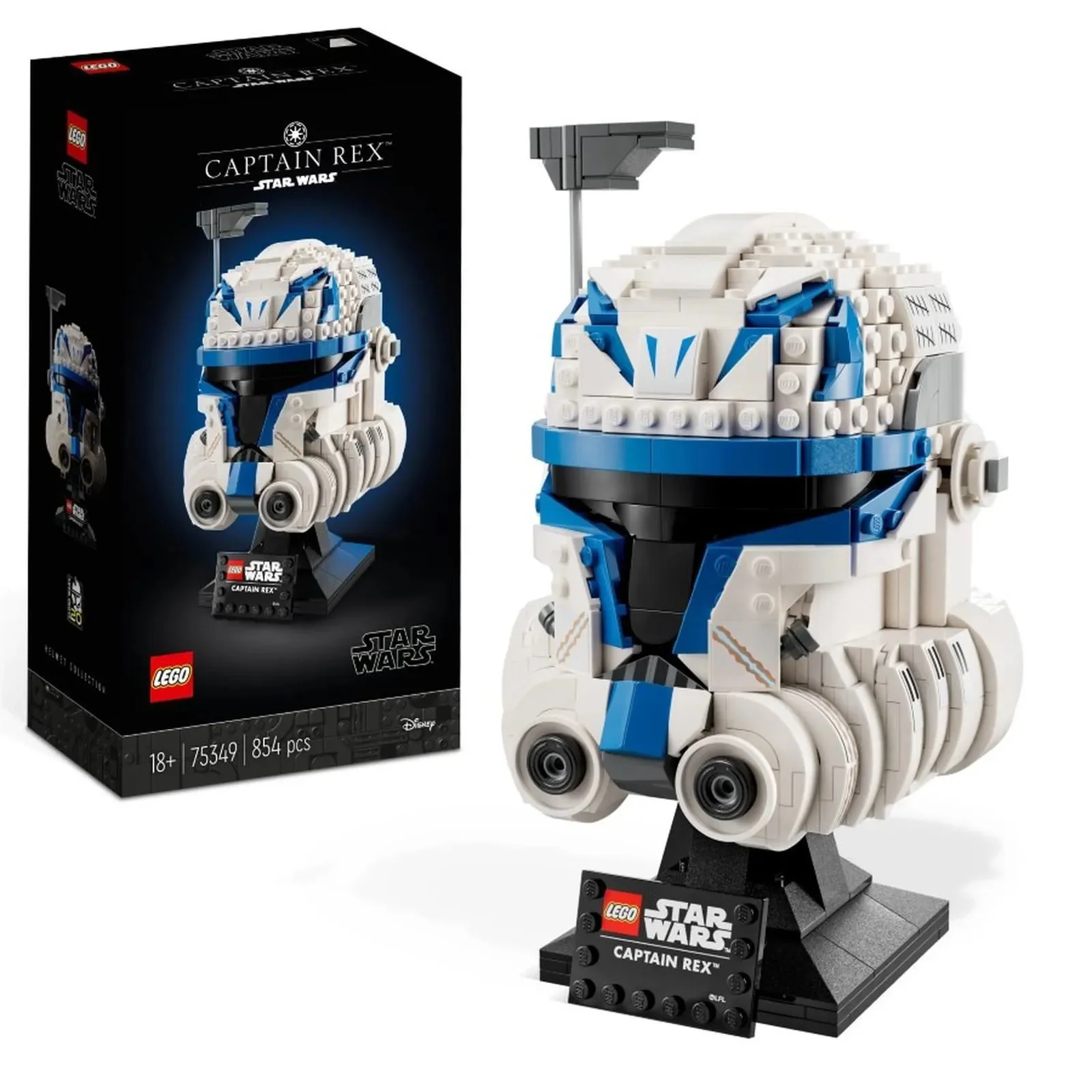 image for Конструктор LEGO Star Wars Шлем Капитана Рекса, 854 эл. foto