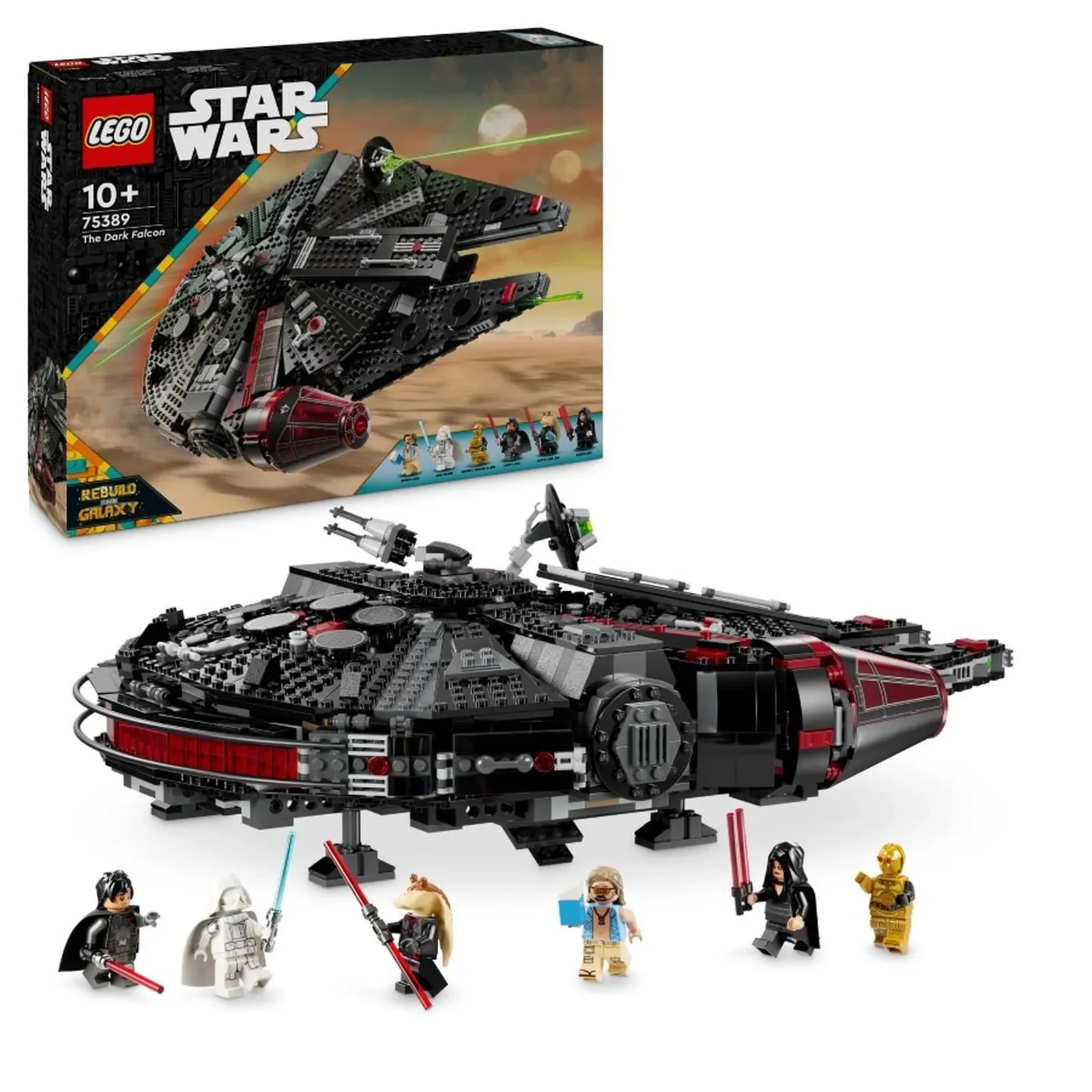 Set de constructie LEGO Star Wars Falcon intunecat, 1578 el. foto