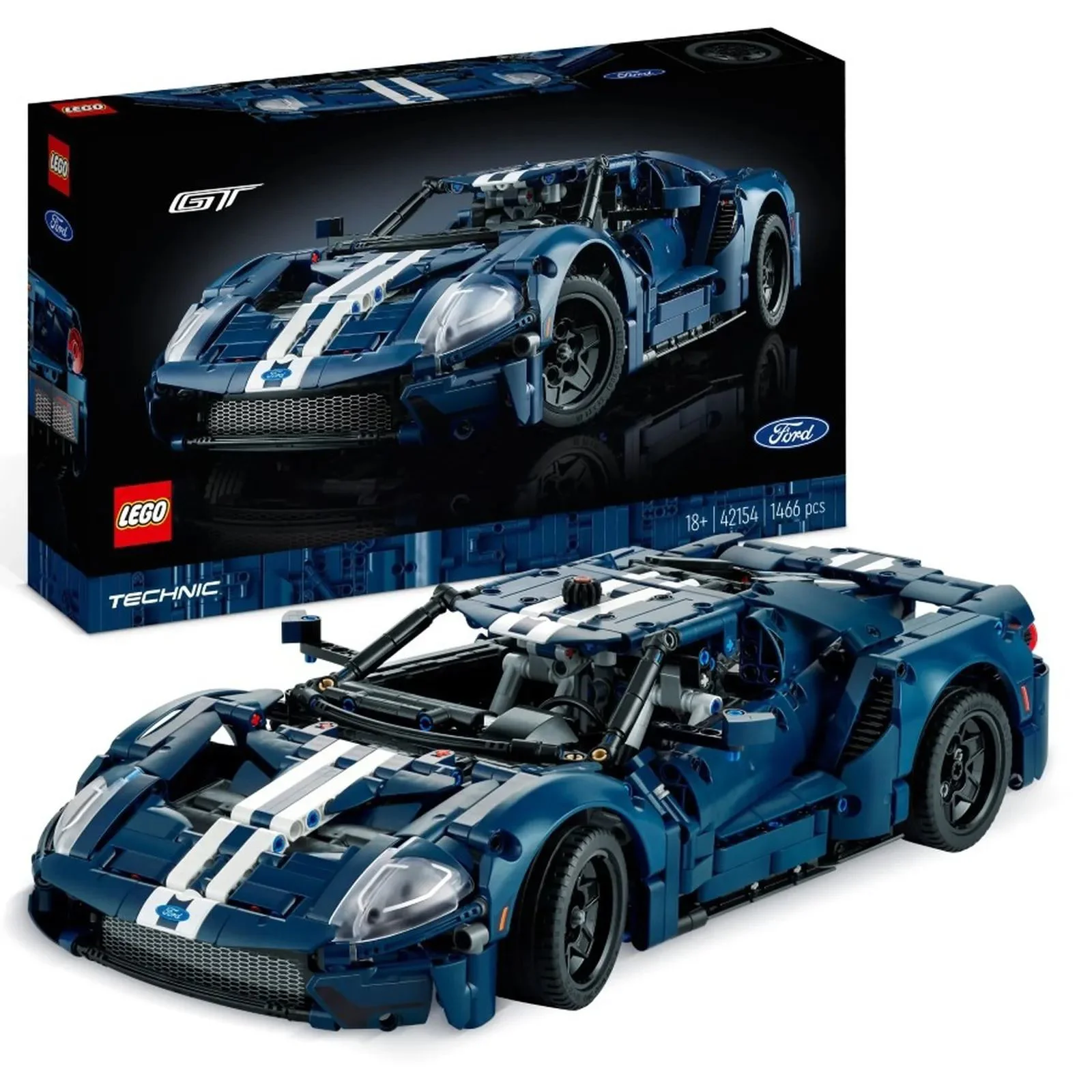 Set de constructie LEGO Technic Ford GT 2022, 1466 el.