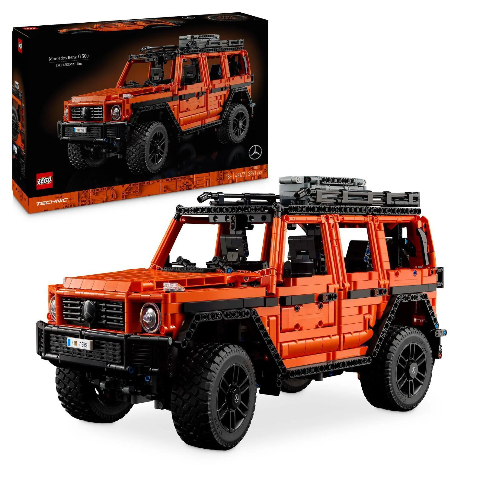 Set de constructie LEGO Technic Mercedes-Benz G 500 PROFESSIONAL Line, 2891 el.