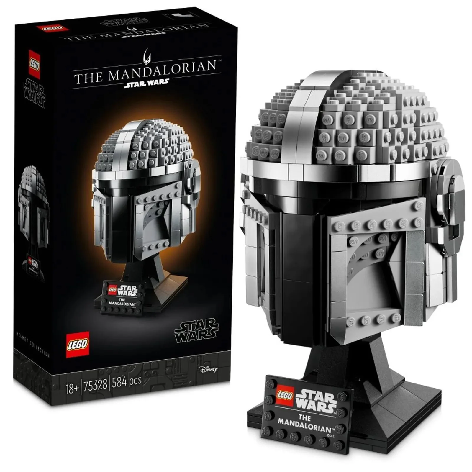 image for Set de constructie LEGO Star Wars Casca Mandalorian, 584 el. foto