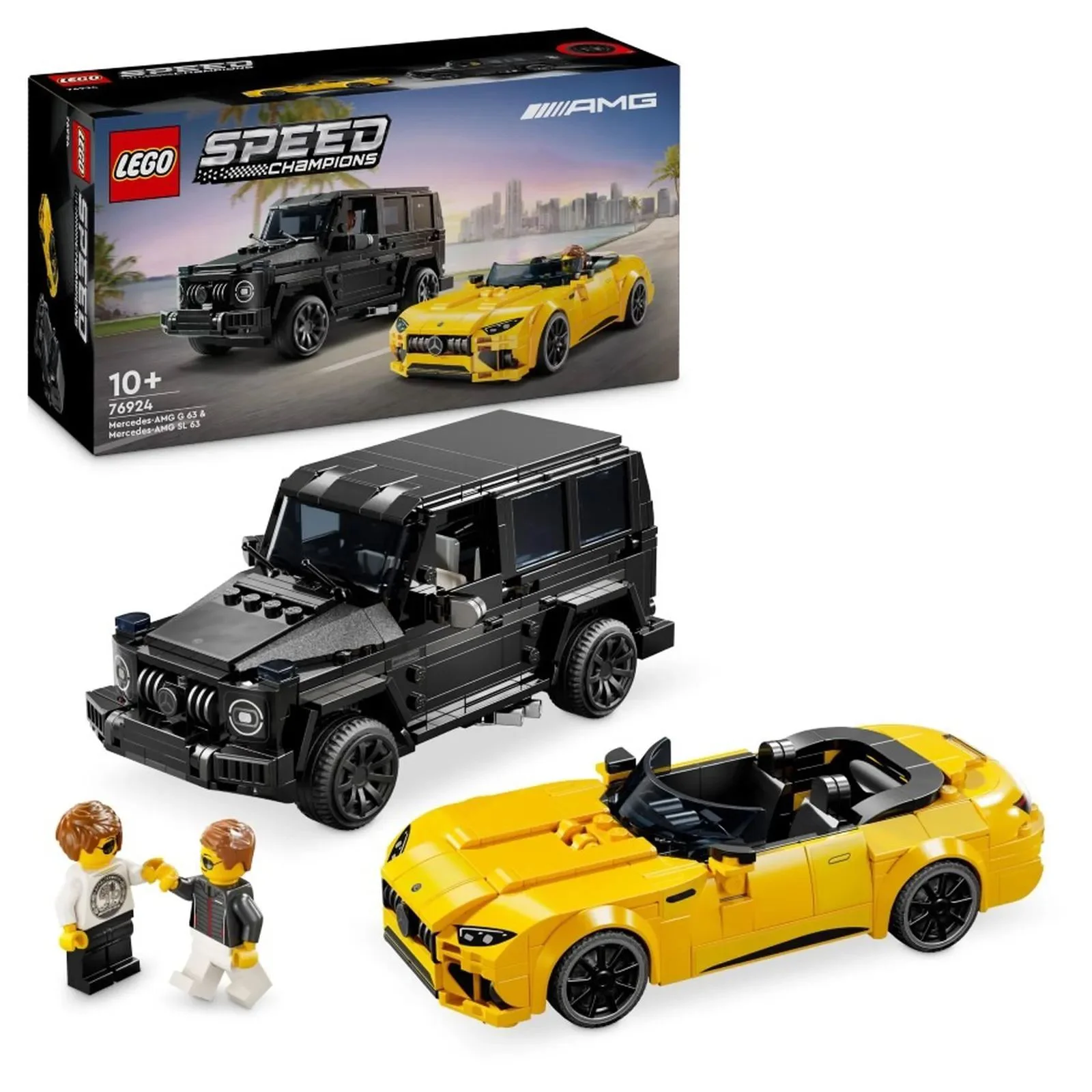 image for Конструктор LEGO Speed Champions Mercedes-AMG G 63 и Mercedes-AMG SL 63, 808 эл. foto