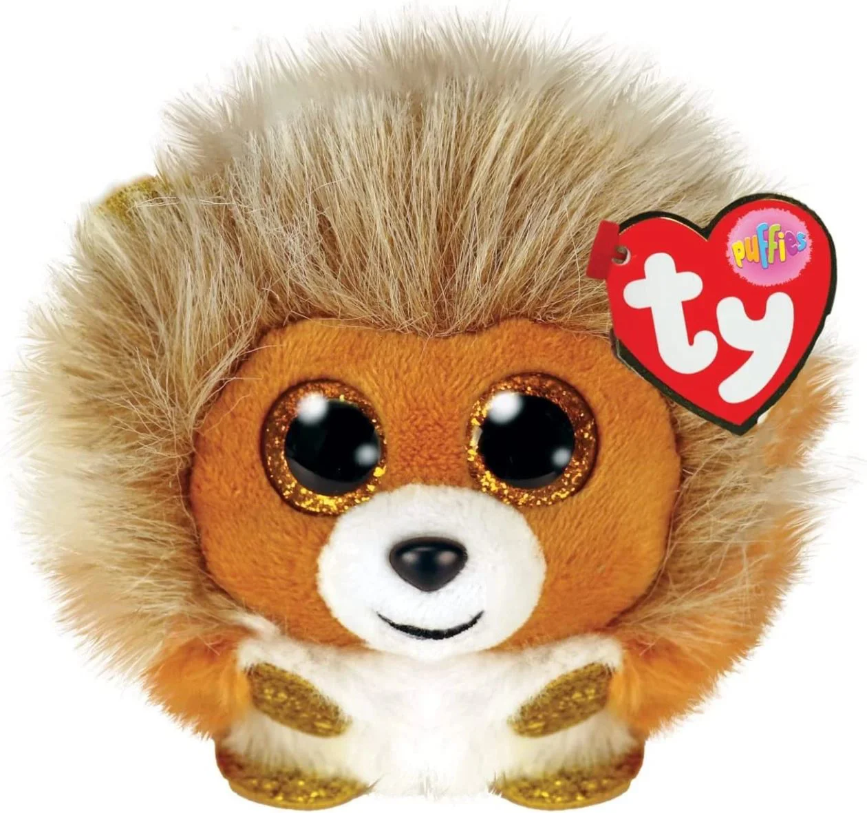 image for Jucarie de plus TY Beanie Balls Leul Caesar, 10 сm foto