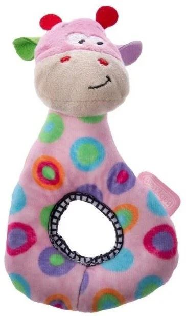 image for Jucarie de plus BabyJem Girafa Roz foto