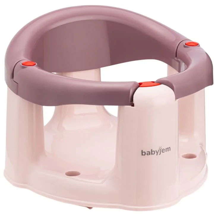 Детский стульчик для купания BabyJem Bath and Feeding Plum