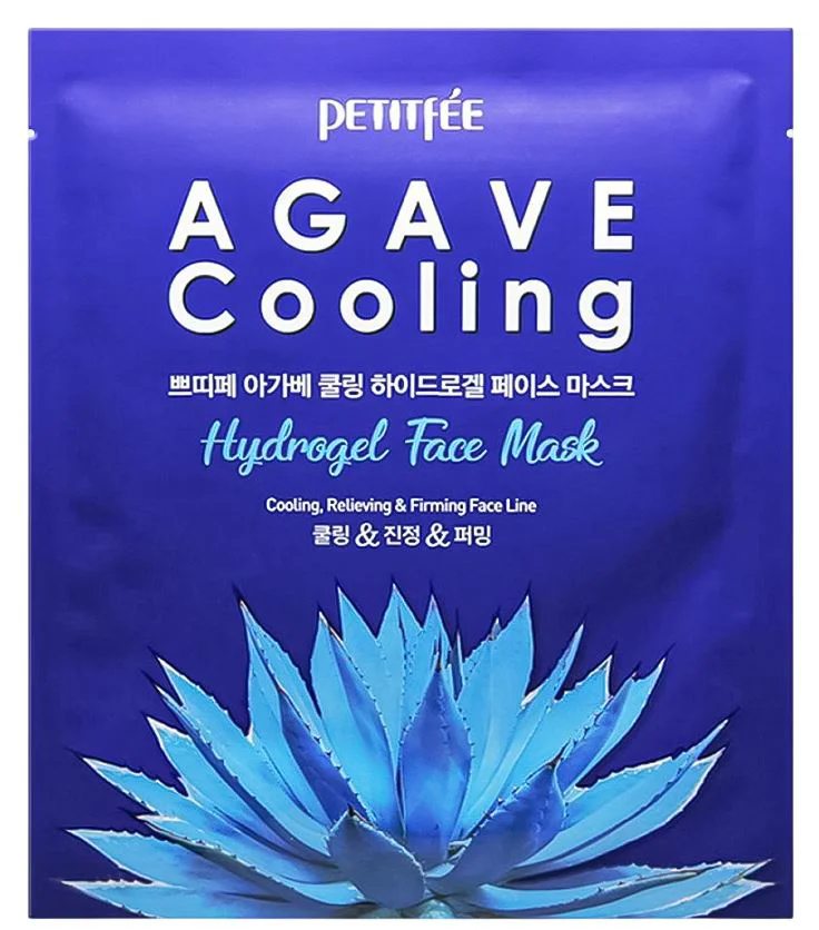 image for Masca faciala din hidrogel Petitfee Agave Cooling, 32 g foto