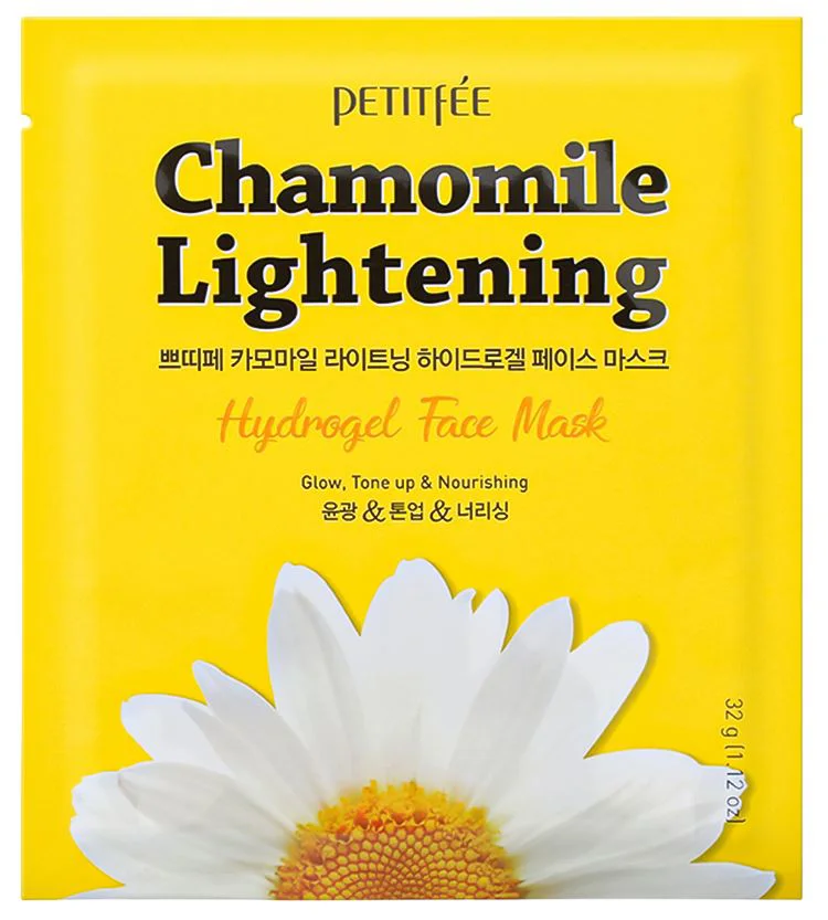 image for Гидрогелевая маска для лица Petitfee Chamomile Lightening, 32 г foto